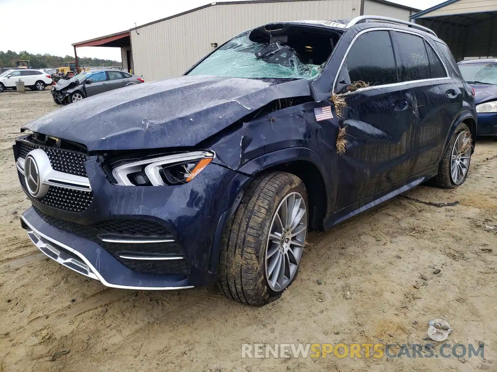 9 Photograph of a damaged car 4JGFB5KB5MA377435 MERCEDES-BENZ GLE-CLASS 2021