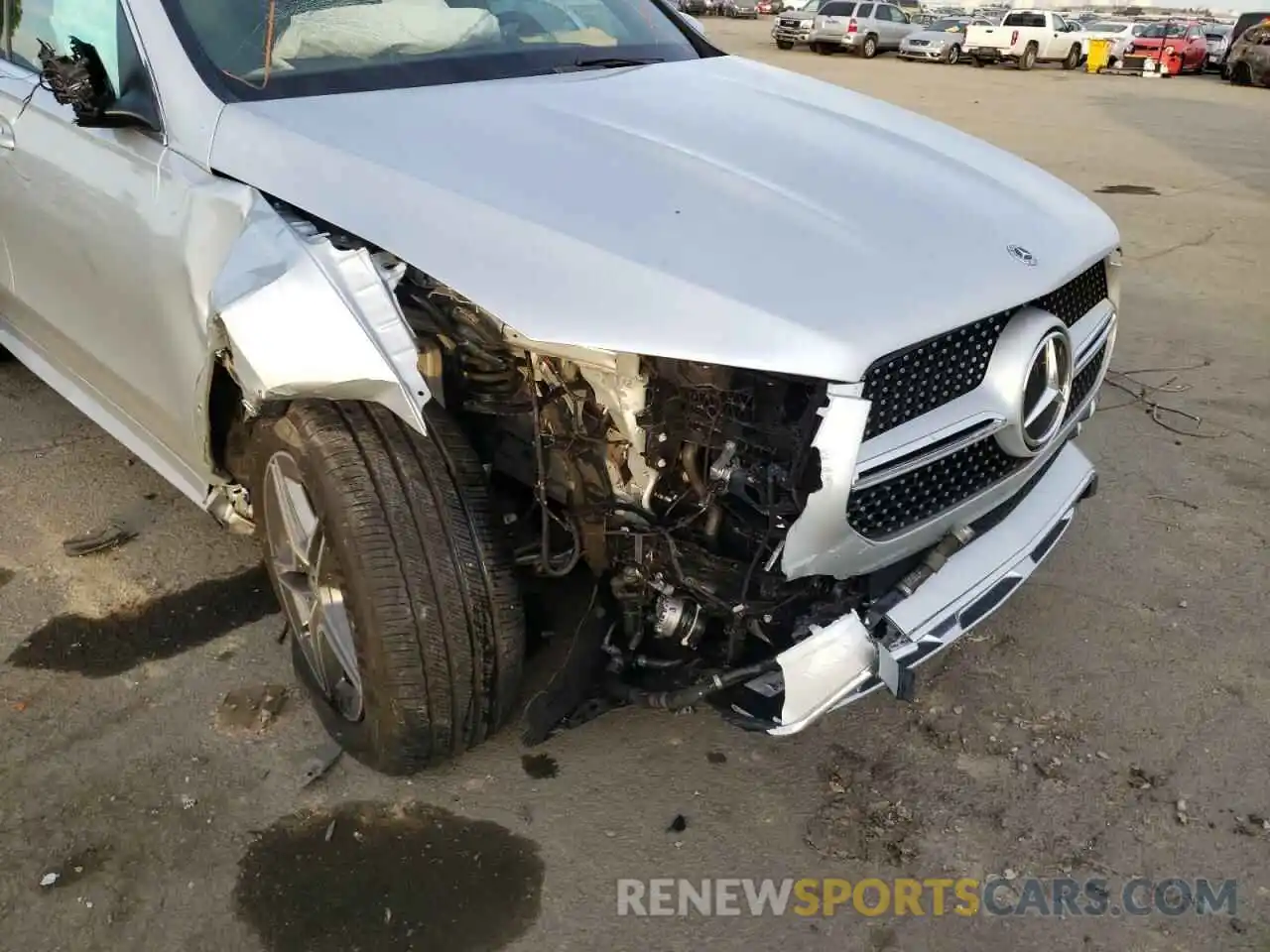 9 Photograph of a damaged car 4JGFB5KB5MA416475 MERCEDES-BENZ GLE-CLASS 2021