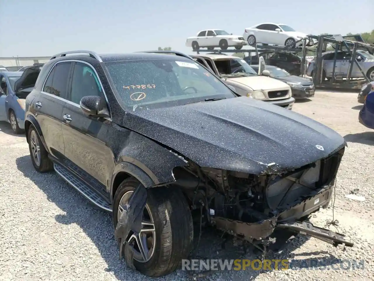 1 Photograph of a damaged car 4JGFB5KB5MA477857 MERCEDES-BENZ GLE-CLASS 2021