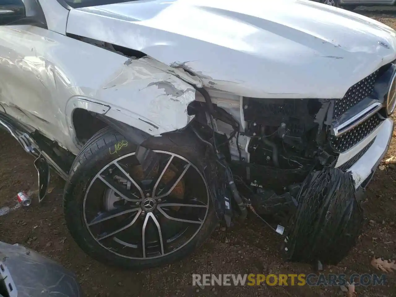 9 Photograph of a damaged car 4JGFB5KB7MA435948 MERCEDES-BENZ GLE-CLASS 2021