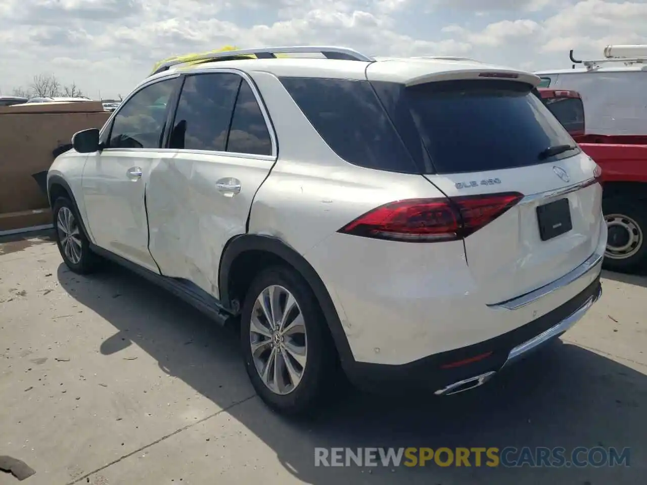 3 Photograph of a damaged car 4JGFB5KB8MA394634 MERCEDES-BENZ GLE-CLASS 2021