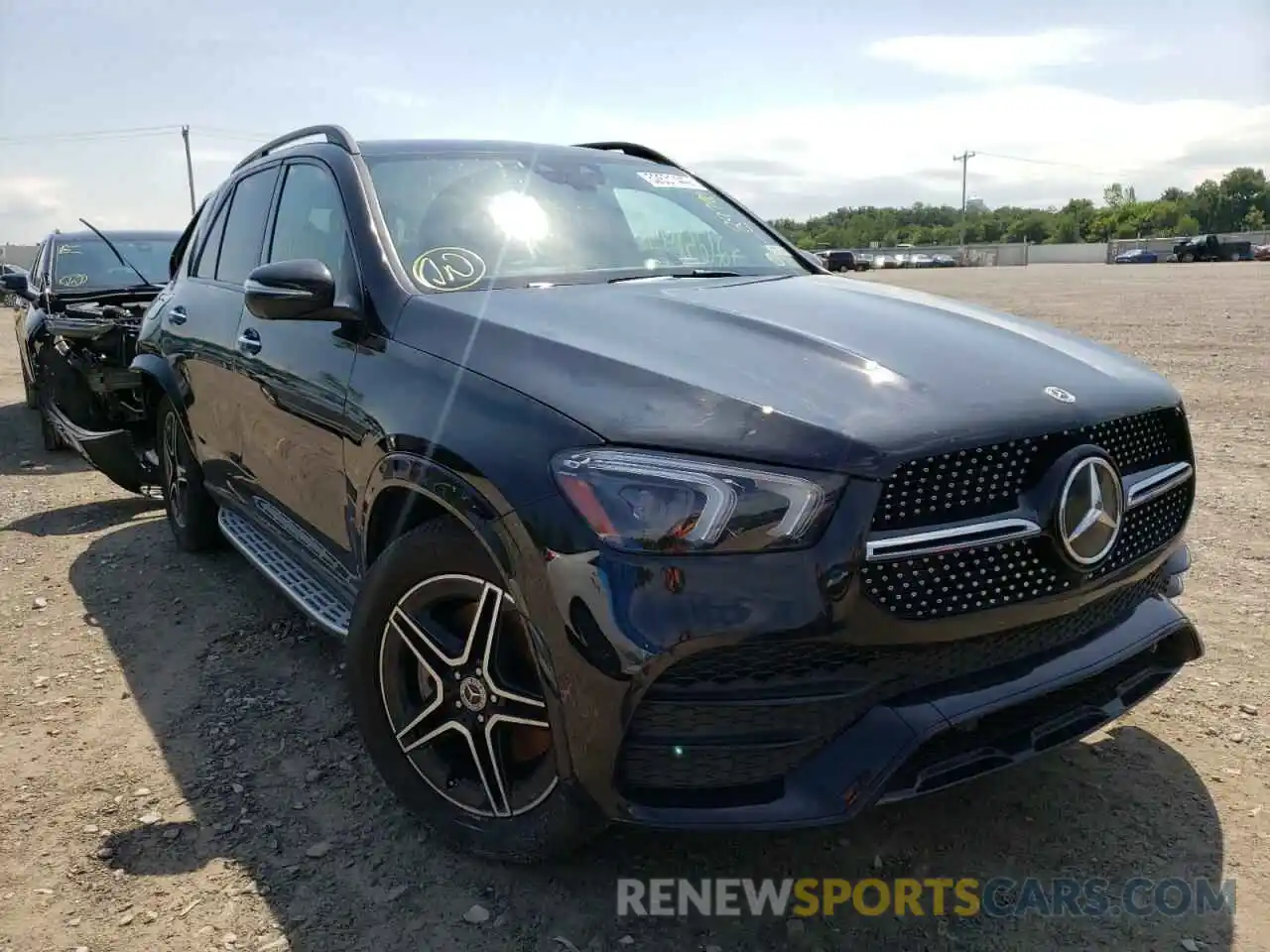 1 Photograph of a damaged car 4JGFB5KB8MA520166 MERCEDES-BENZ GLE-CLASS 2021