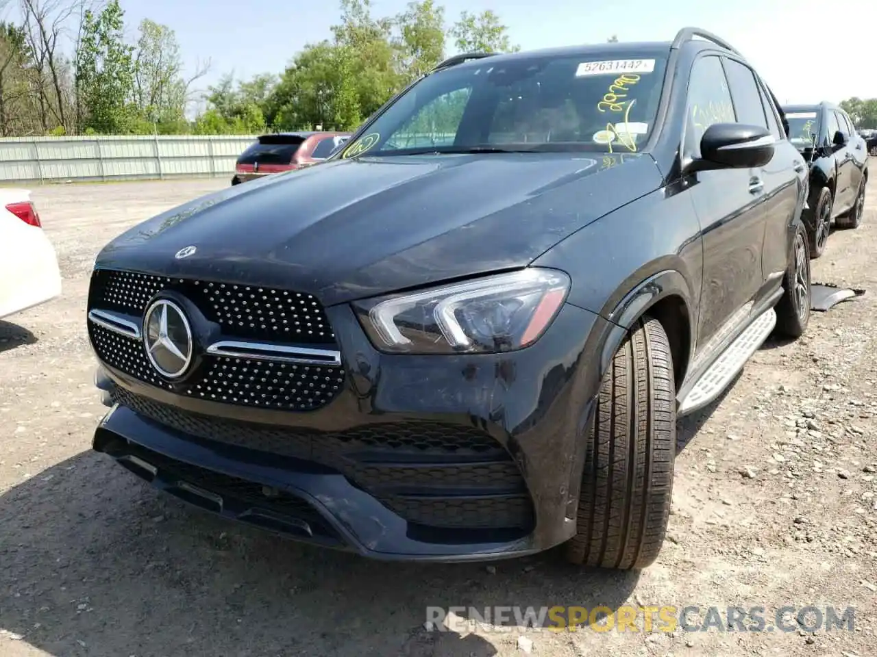 2 Photograph of a damaged car 4JGFB5KB8MA520166 MERCEDES-BENZ GLE-CLASS 2021