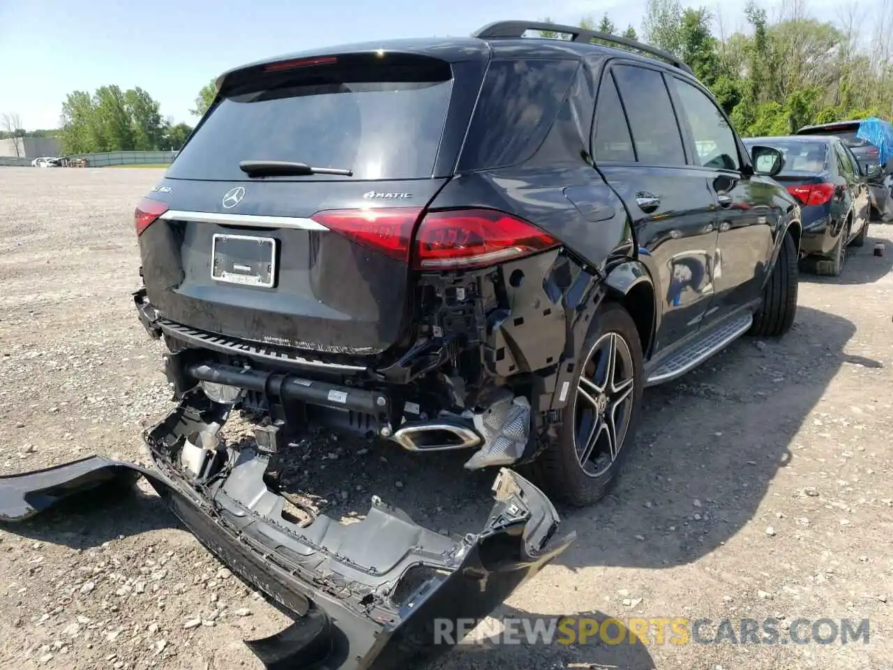 4 Photograph of a damaged car 4JGFB5KB8MA520166 MERCEDES-BENZ GLE-CLASS 2021