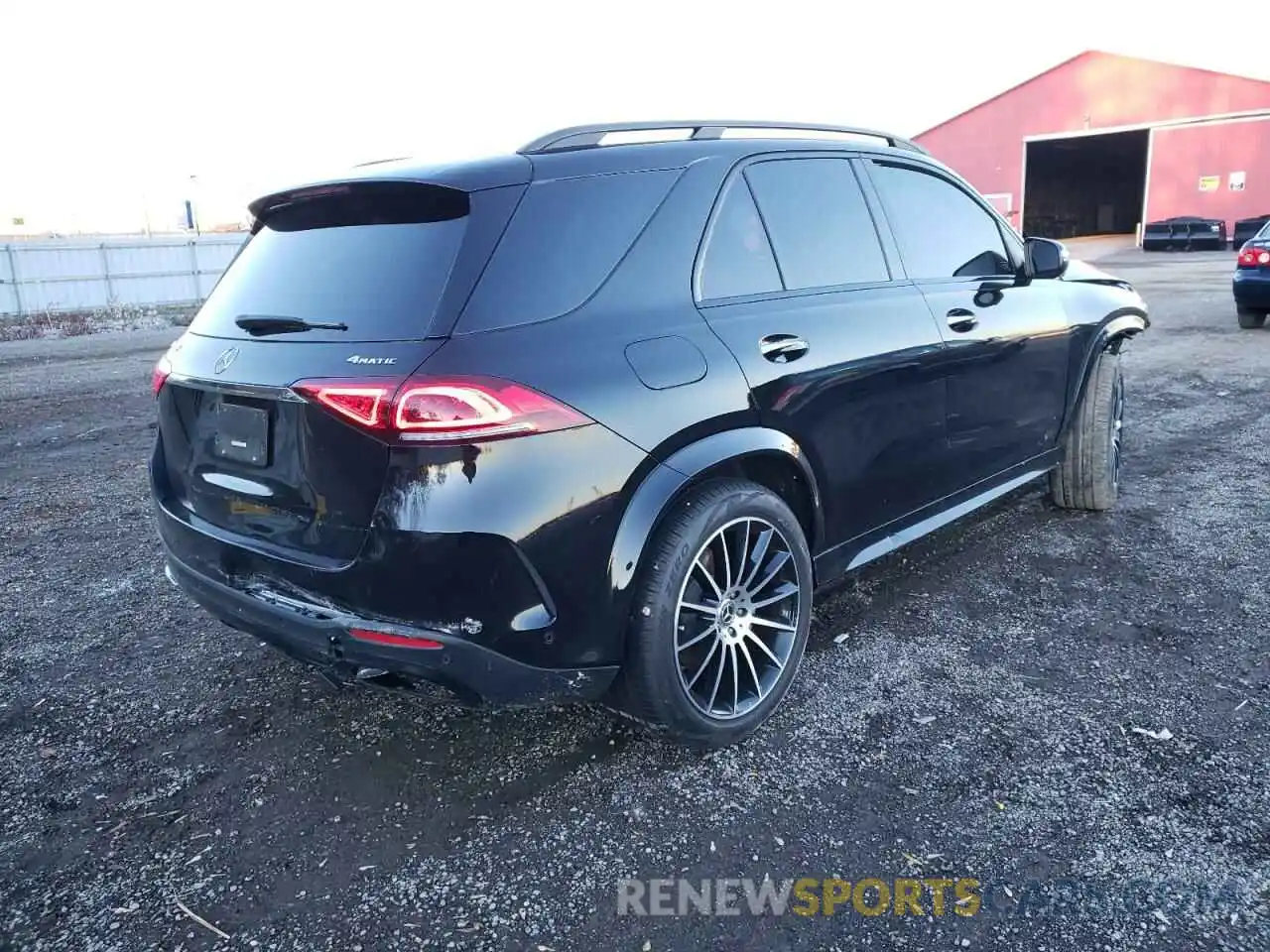 4 Photograph of a damaged car 4JGFB5KB9MA483578 MERCEDES-BENZ GLE-CLASS 2021