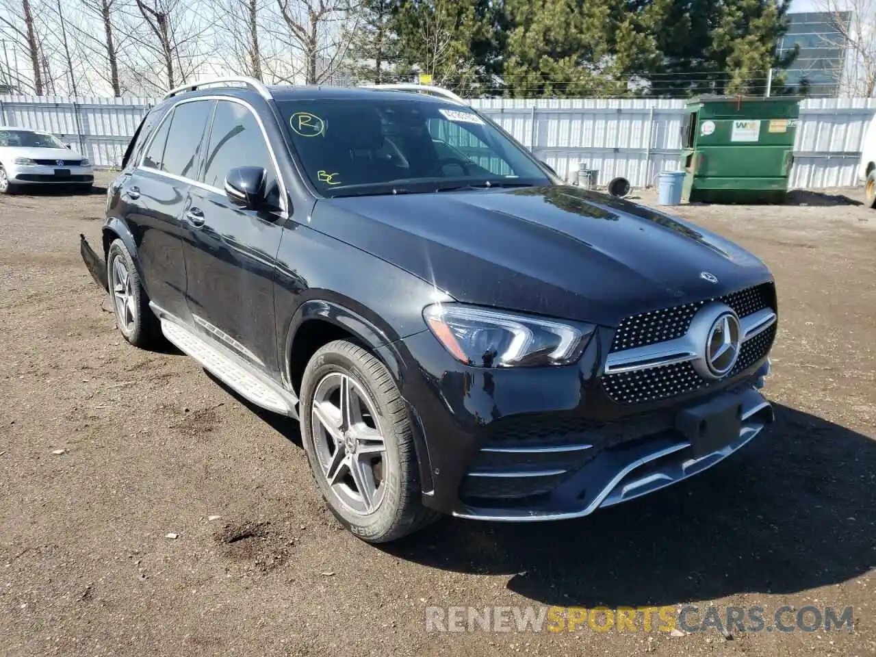 1 Photograph of a damaged car 4JGFB5KBXMA505491 MERCEDES-BENZ GLE-CLASS 2021