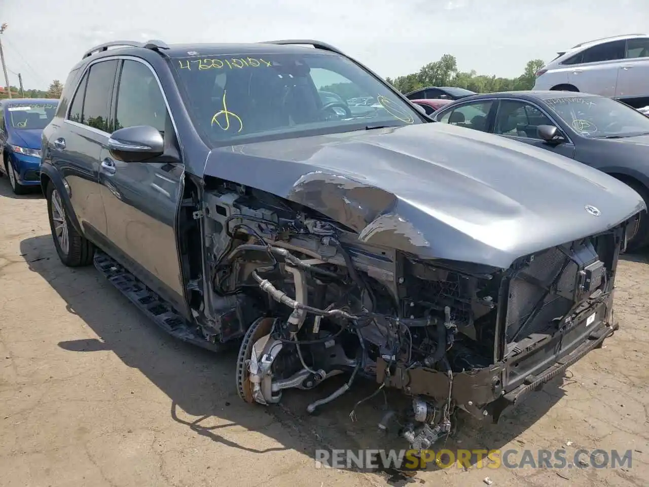 1 Photograph of a damaged car 4JGFB5KE2MA436693 MERCEDES-BENZ GLE-CLASS 2021