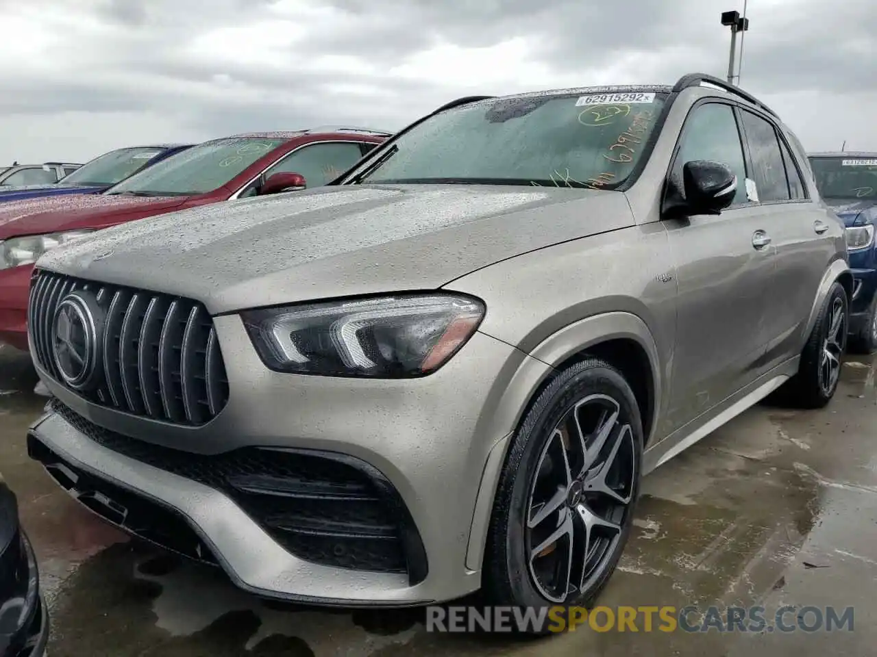 2 Photograph of a damaged car 4JGFB6BB0MA391569 MERCEDES-BENZ GLE-CLASS 2021