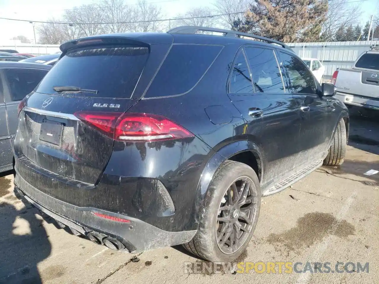 4 Photograph of a damaged car 4JGFB6BB0MA445856 MERCEDES-BENZ GLE-CLASS 2021