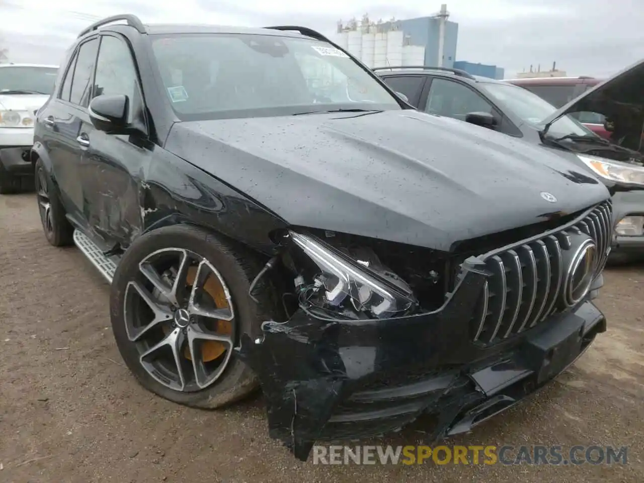 1 Photograph of a damaged car 4JGFB6BB2MA261258 MERCEDES-BENZ GLE-CLASS 2021