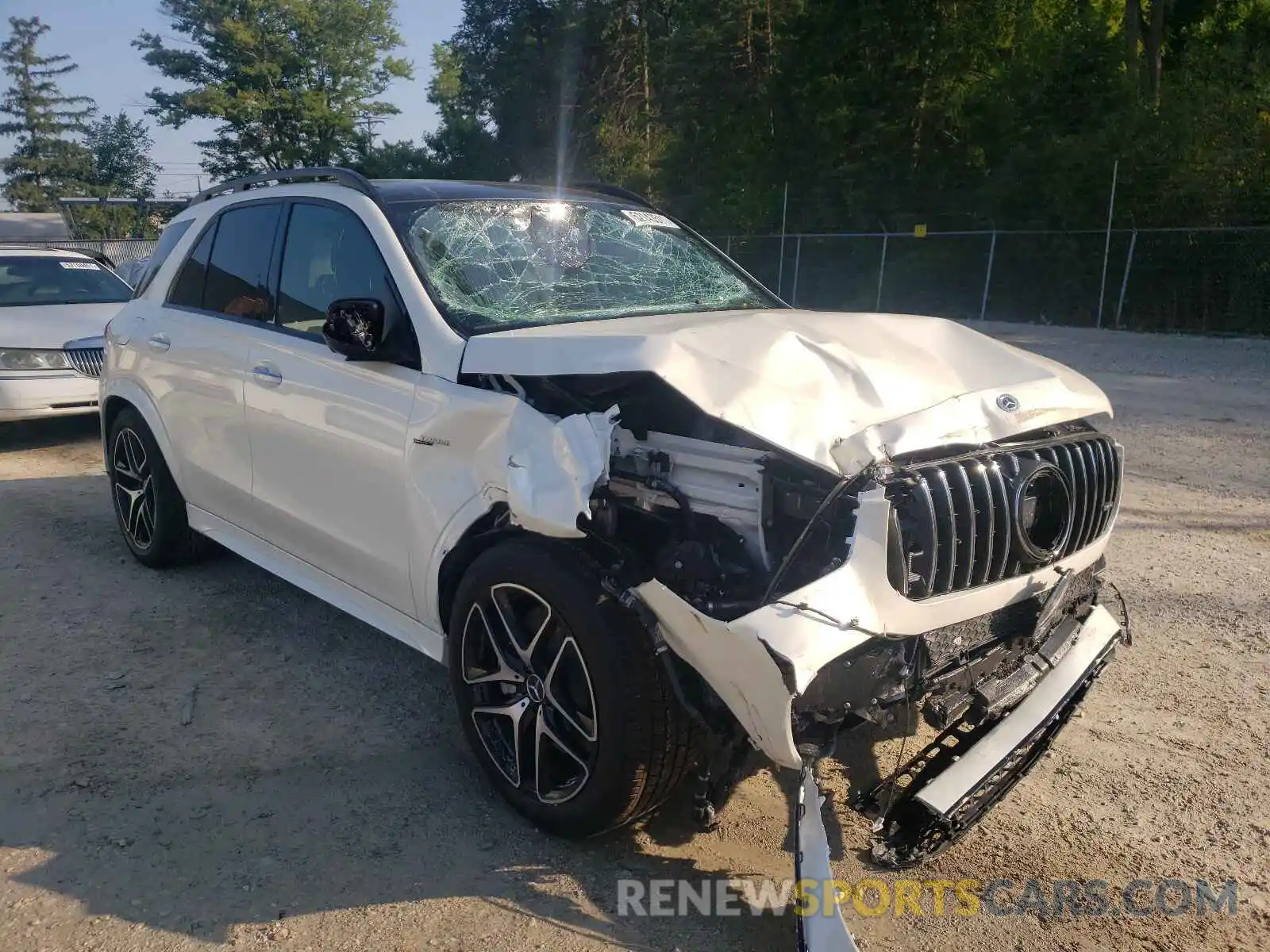 1 Photograph of a damaged car 4JGFB6BB3MA507119 MERCEDES-BENZ GLE-CLASS 2021