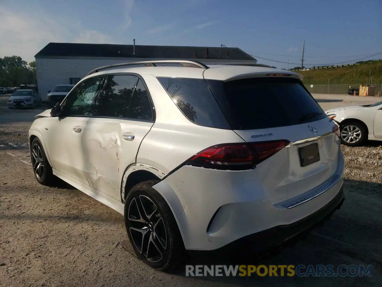 3 Photograph of a damaged car 4JGFB6BB3MA507119 MERCEDES-BENZ GLE-CLASS 2021