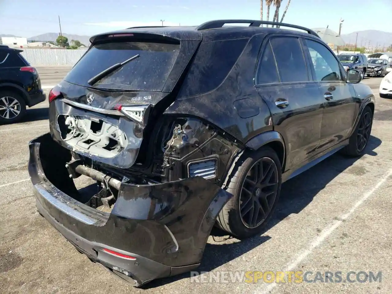 4 Photograph of a damaged car 4JGFB6BB5MA360396 MERCEDES-BENZ GLE-CLASS 2021