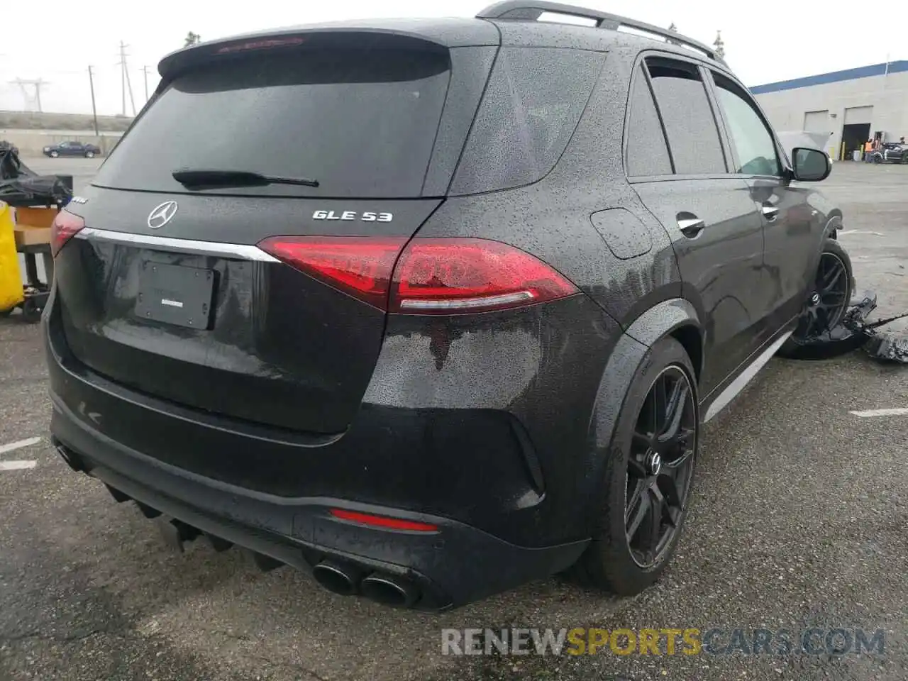 4 Photograph of a damaged car 4JGFB6BB5MA537285 MERCEDES-BENZ GLE-CLASS 2021