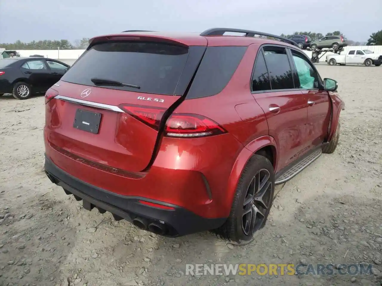 4 Photograph of a damaged car 4JGFB6BB7MA440556 MERCEDES-BENZ GLE-CLASS 2021