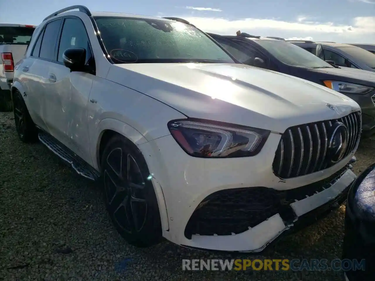 1 Photograph of a damaged car 4JGFB6BB9MA518156 MERCEDES-BENZ GLE-CLASS 2021