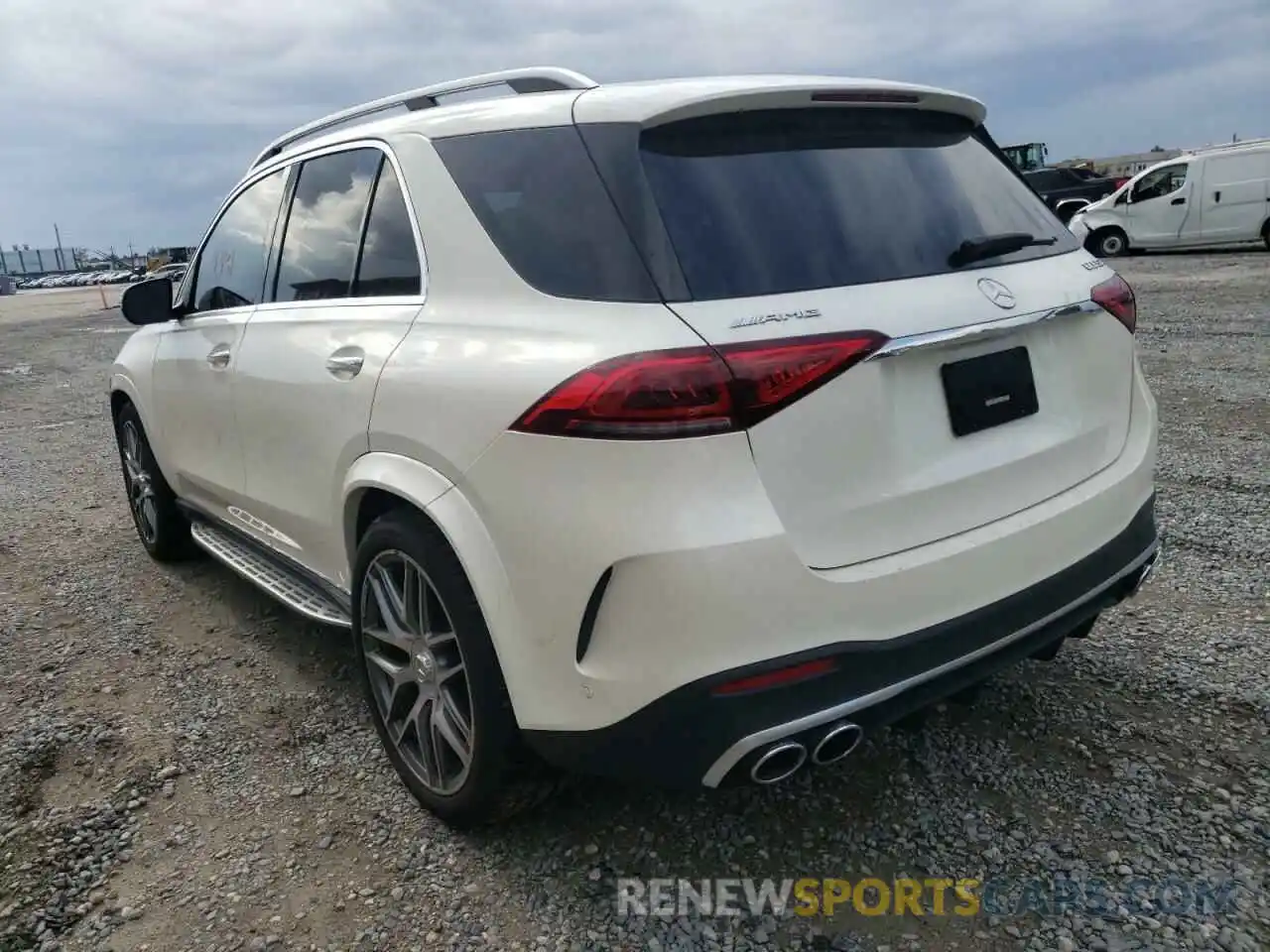 3 Photograph of a damaged car 4JGFB6BBXMA574915 MERCEDES-BENZ GLE-CLASS 2021