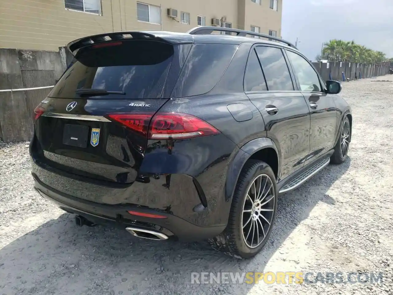 4 Photograph of a damaged car 4JGFB8GB9MA443334 MERCEDES-BENZ GLE-CLASS 2021