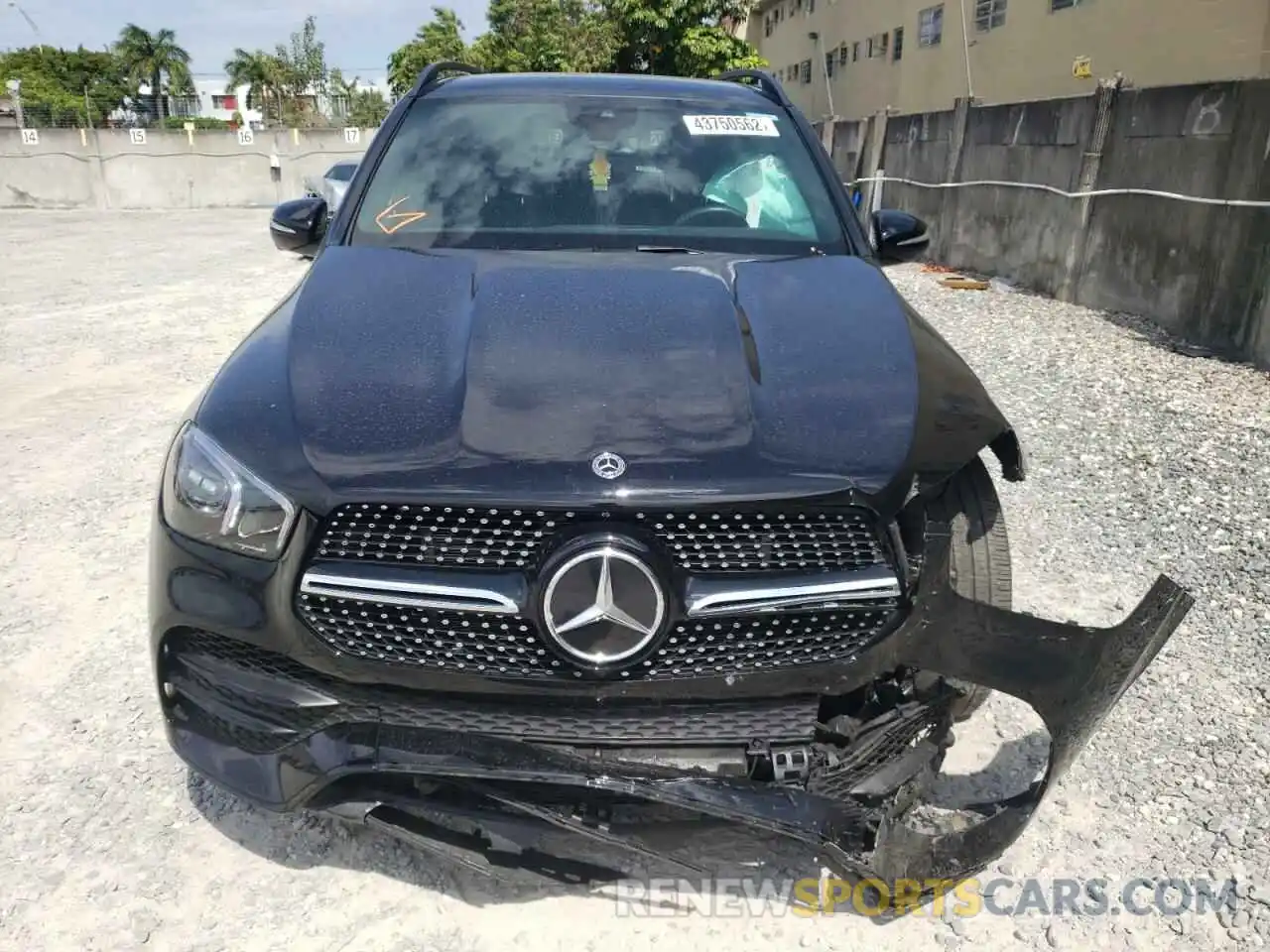 9 Photograph of a damaged car 4JGFB8GB9MA443334 MERCEDES-BENZ GLE-CLASS 2021