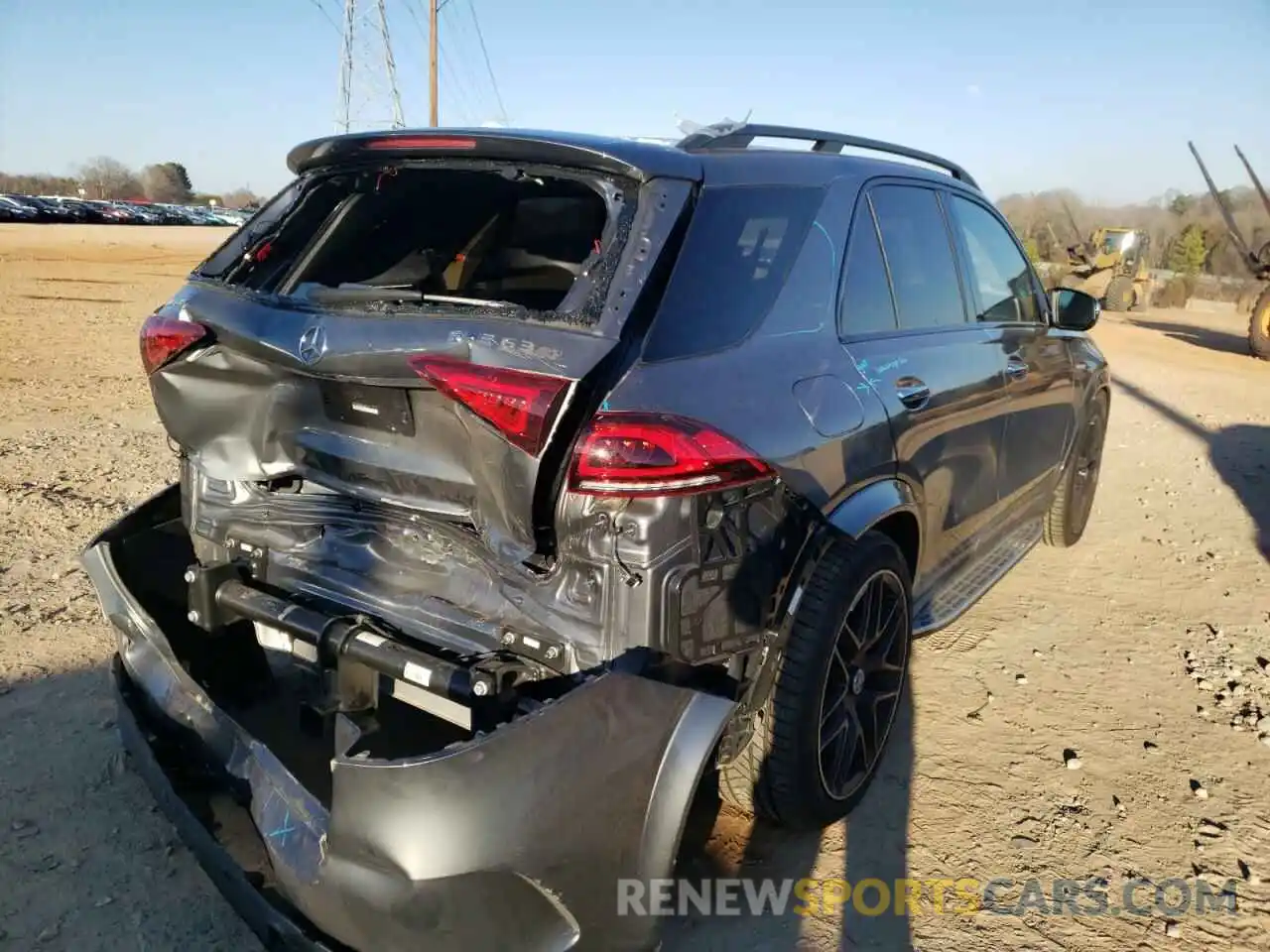 4 Photograph of a damaged car 4JGFB8KB0MA238539 MERCEDES-BENZ GLE-CLASS 2021