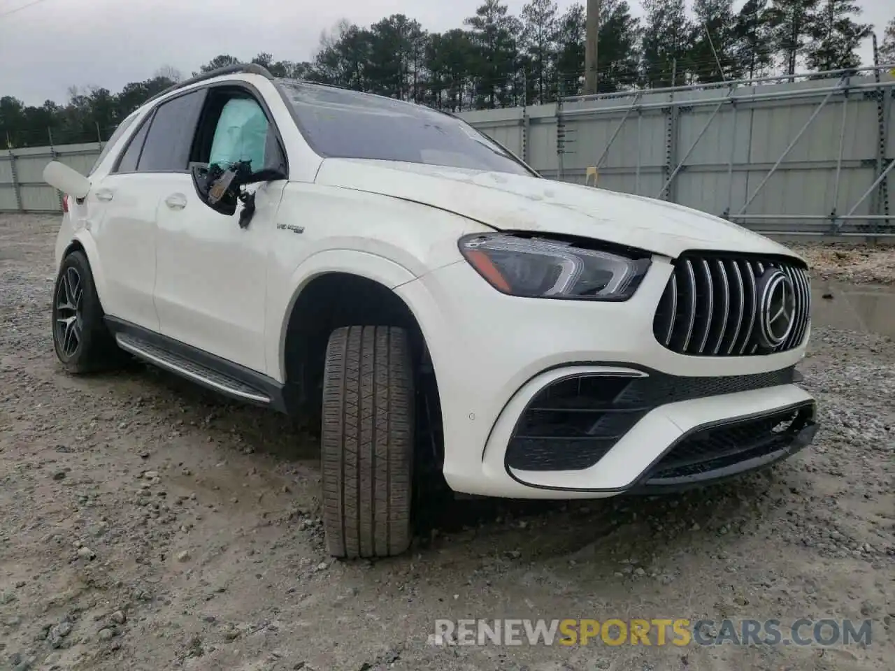 1 Photograph of a damaged car 4JGFB8KB2MA309403 MERCEDES-BENZ GLE-CLASS 2021