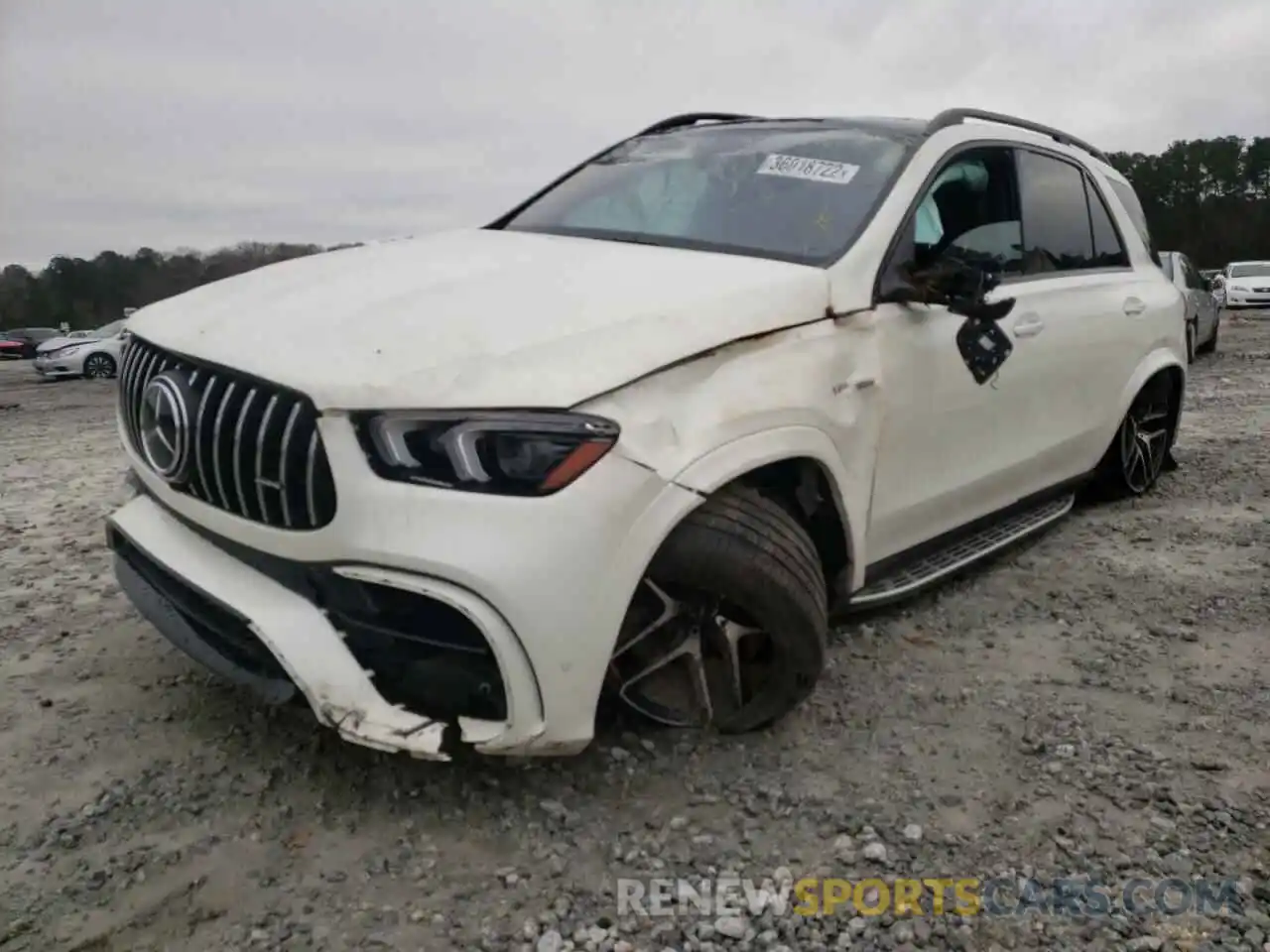 2 Photograph of a damaged car 4JGFB8KB2MA309403 MERCEDES-BENZ GLE-CLASS 2021