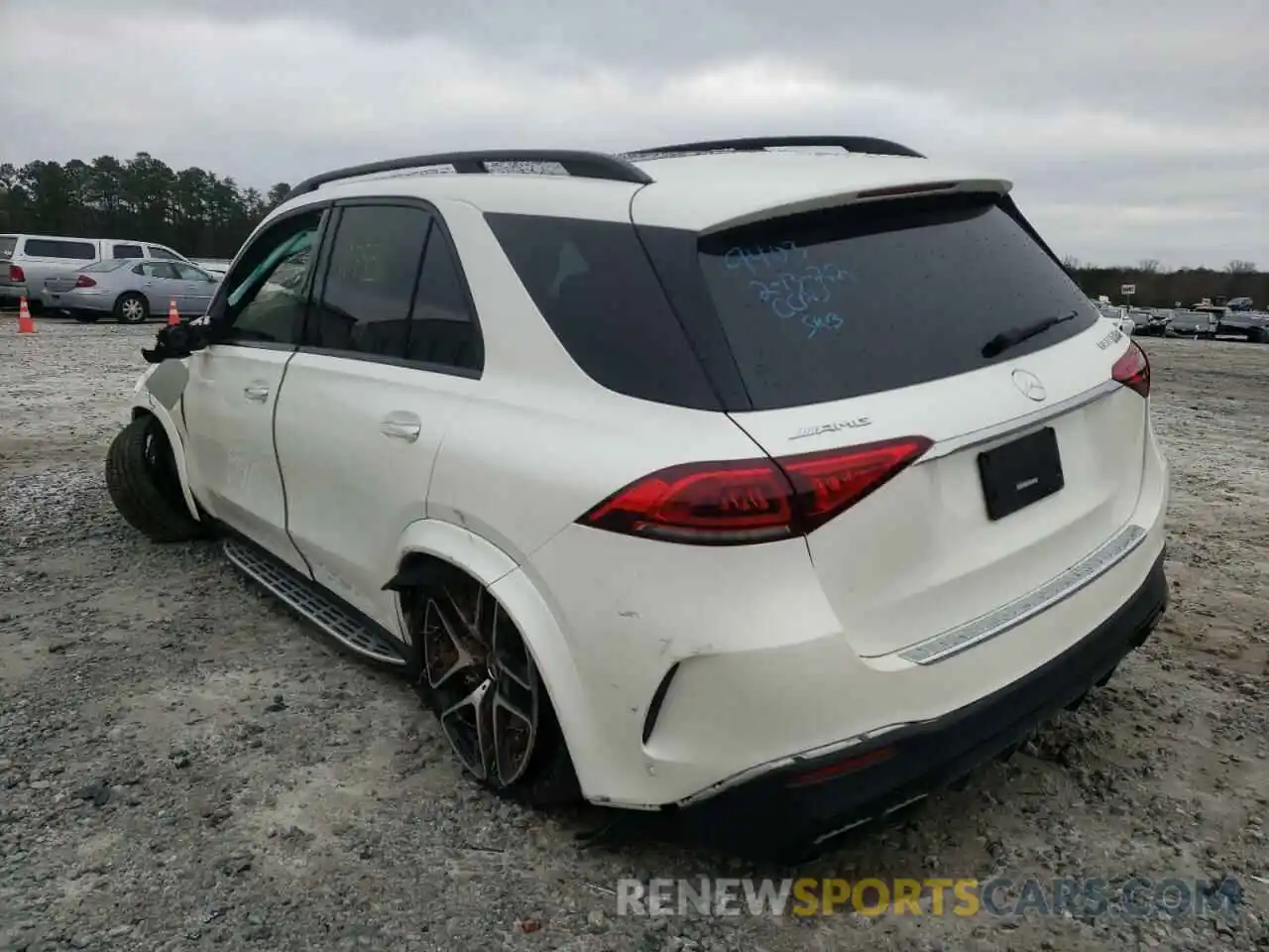 3 Photograph of a damaged car 4JGFB8KB2MA309403 MERCEDES-BENZ GLE-CLASS 2021