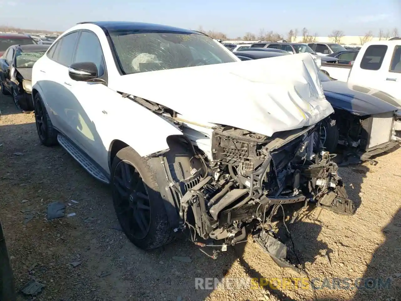 1 Photograph of a damaged car 4JGFD6BB0MA316333 MERCEDES-BENZ GLE-CLASS 2021