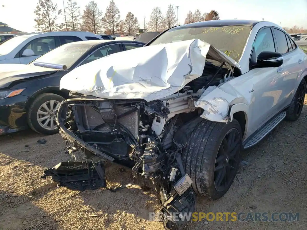 9 Photograph of a damaged car 4JGFD6BB0MA316333 MERCEDES-BENZ GLE-CLASS 2021