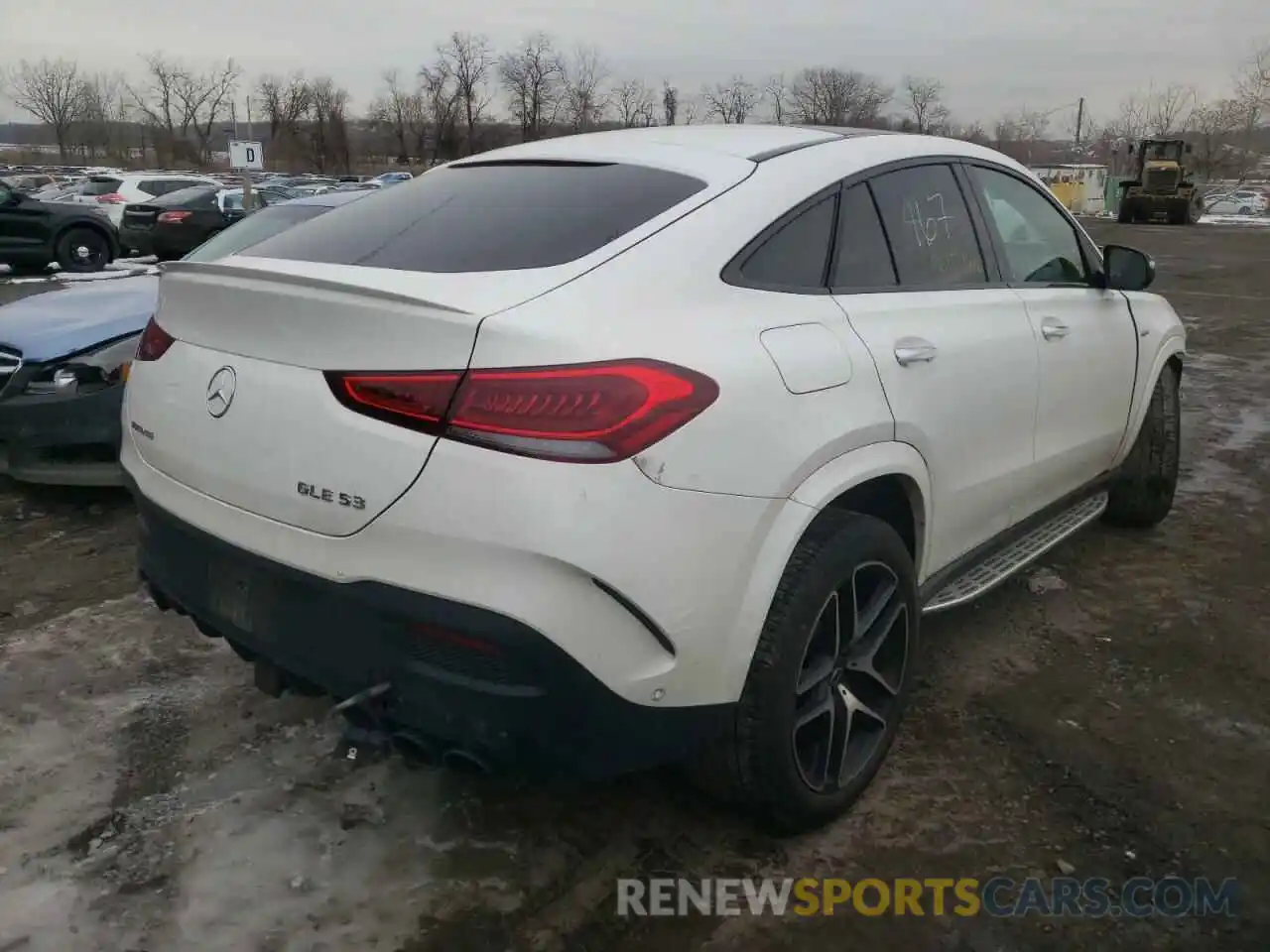 4 Photograph of a damaged car 4JGFD6BB0MA351616 MERCEDES-BENZ GLE-CLASS 2021