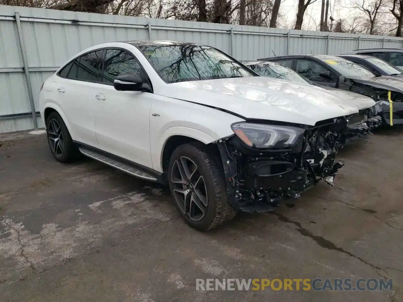 1 Photograph of a damaged car 4JGFD6BB0MA379464 MERCEDES-BENZ GLE-CLASS 2021