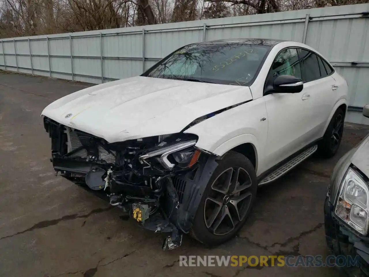 2 Photograph of a damaged car 4JGFD6BB0MA379464 MERCEDES-BENZ GLE-CLASS 2021