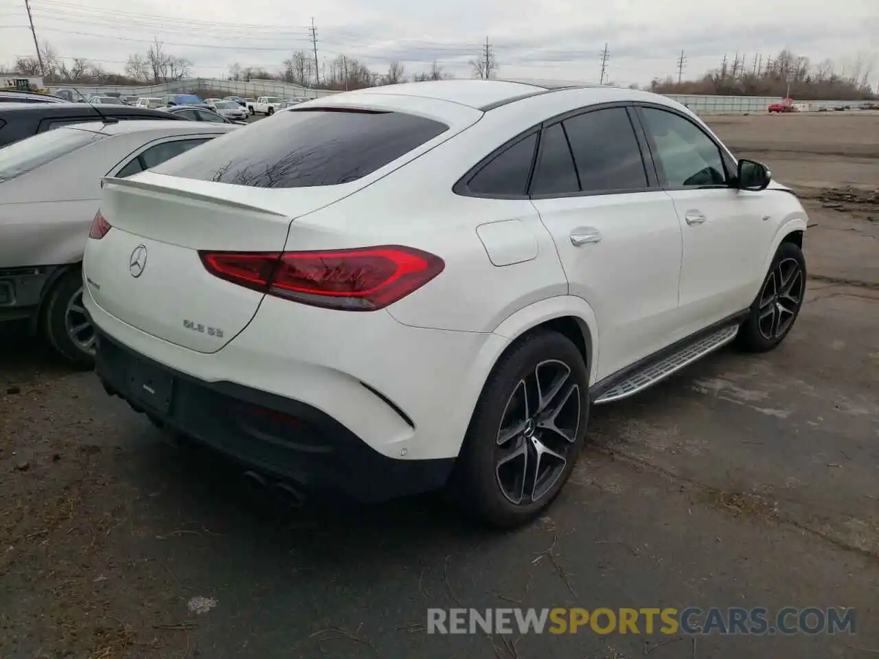 4 Photograph of a damaged car 4JGFD6BB0MA379464 MERCEDES-BENZ GLE-CLASS 2021