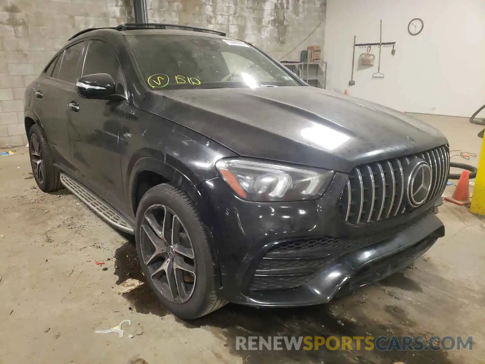 1 Photograph of a damaged car 4JGFD6BB2MA187446 MERCEDES-BENZ GLE-CLASS 2021