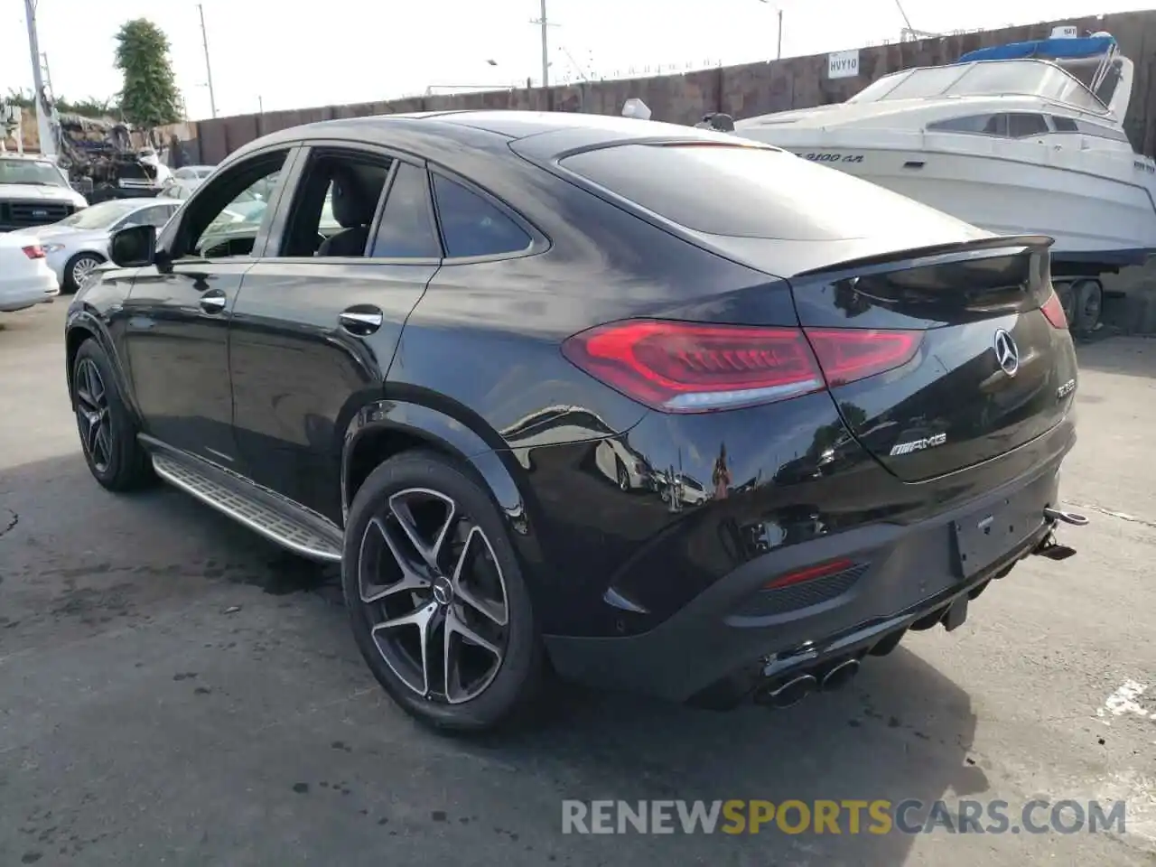 3 Photograph of a damaged car 4JGFD6BB2MA201801 MERCEDES-BENZ GLE-CLASS 2021