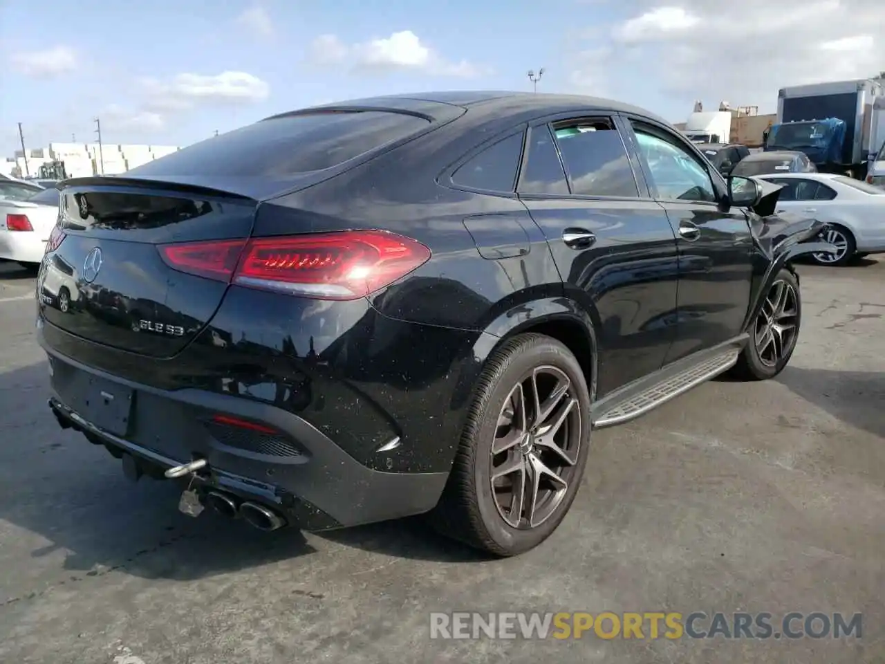 4 Photograph of a damaged car 4JGFD6BB2MA201801 MERCEDES-BENZ GLE-CLASS 2021