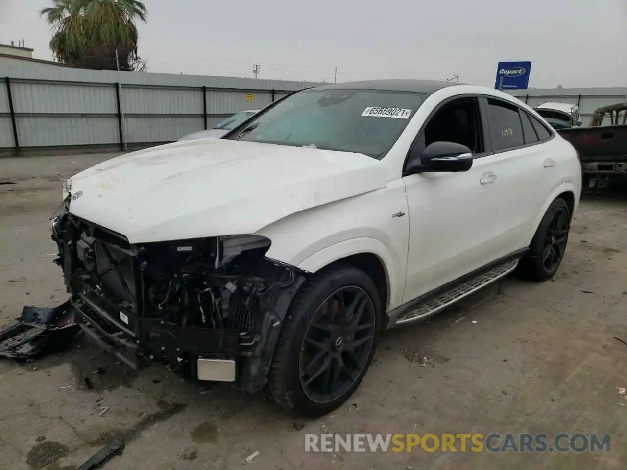 2 Photograph of a damaged car 4JGFD6BB2MA297929 MERCEDES-BENZ GLE-CLASS 2021