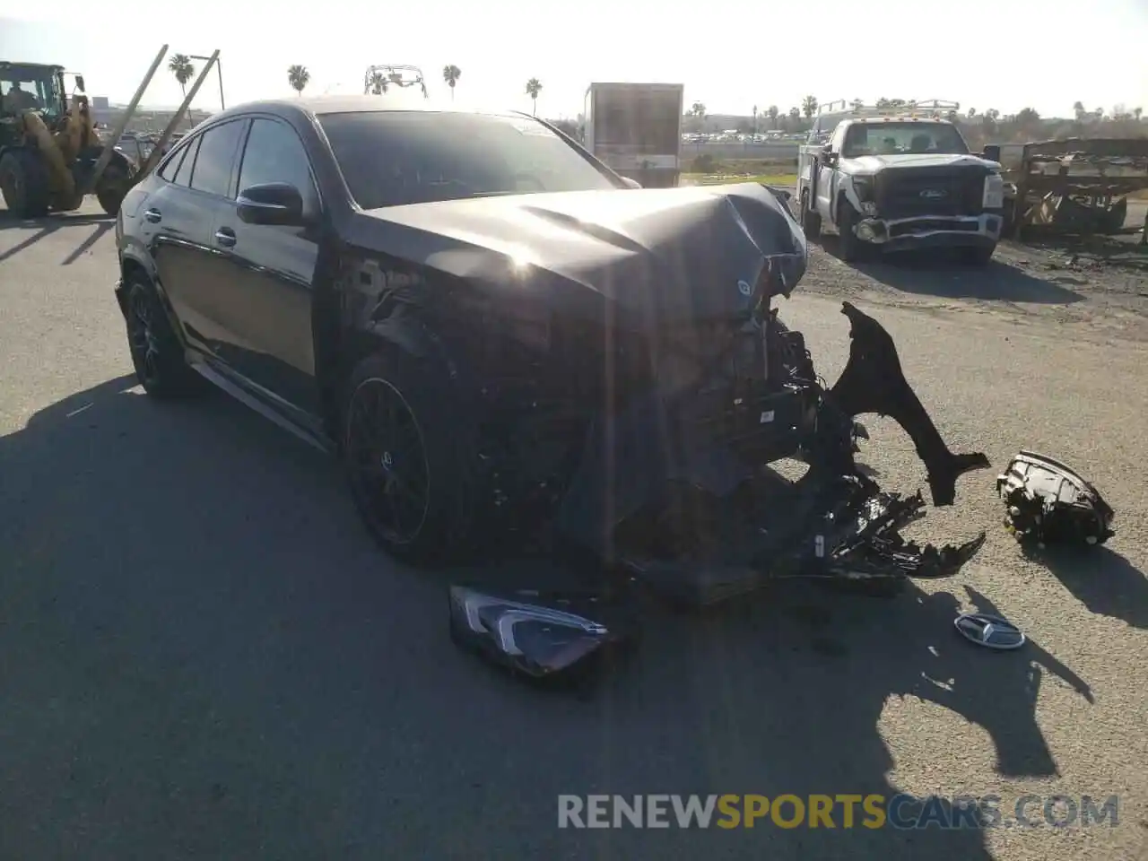 1 Photograph of a damaged car 4JGFD6BB2MA372032 MERCEDES-BENZ GLE-CLASS 2021