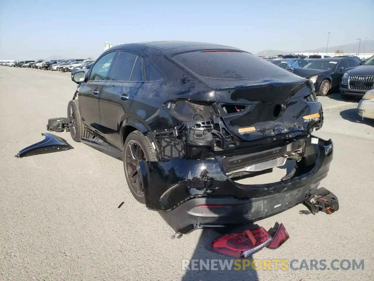 3 Photograph of a damaged car 4JGFD6BB2MA372032 MERCEDES-BENZ GLE-CLASS 2021