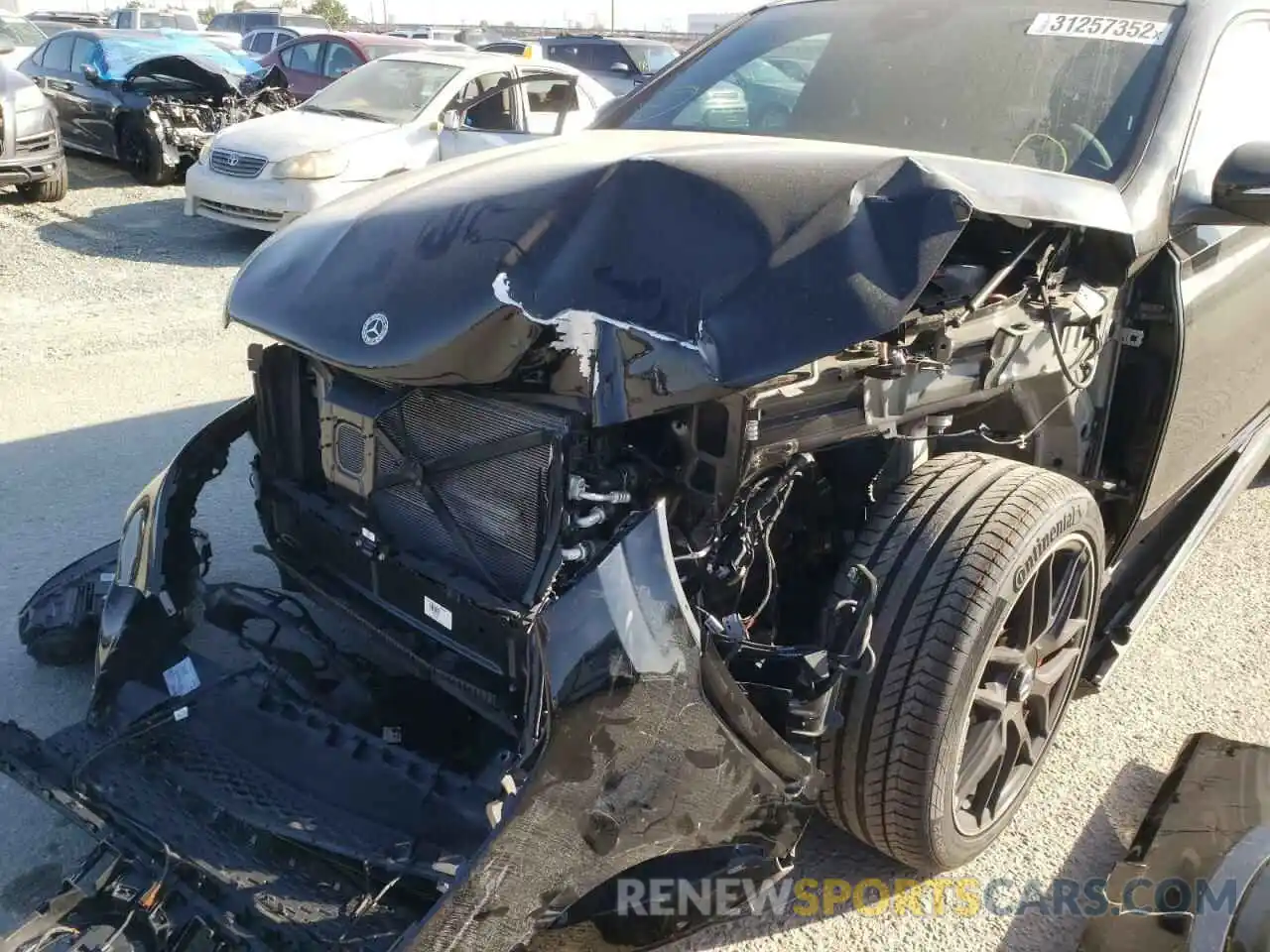 9 Photograph of a damaged car 4JGFD6BB2MA372032 MERCEDES-BENZ GLE-CLASS 2021