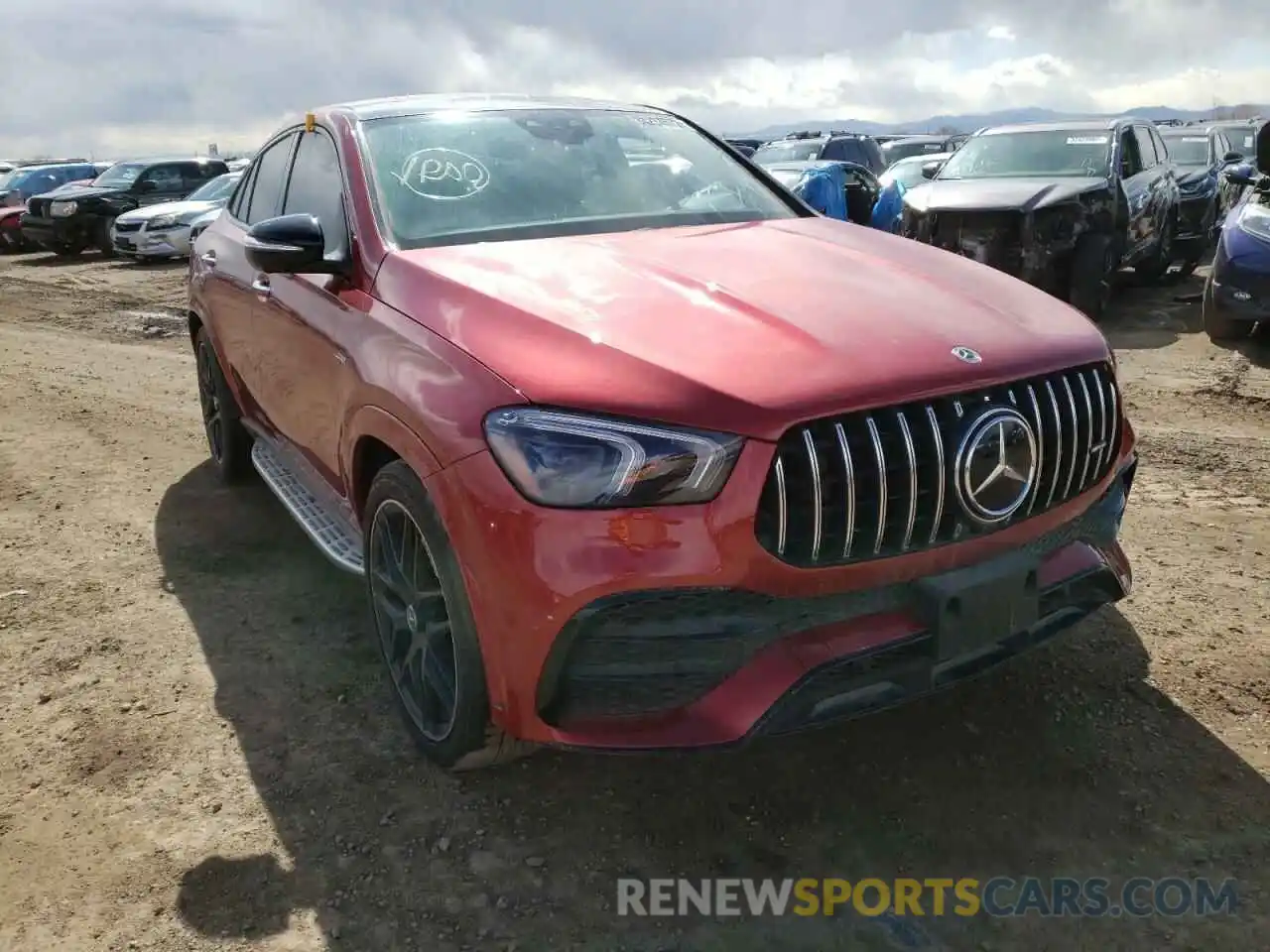 1 Photograph of a damaged car 4JGFD6BB2MA387923 MERCEDES-BENZ GLE-CLASS 2021