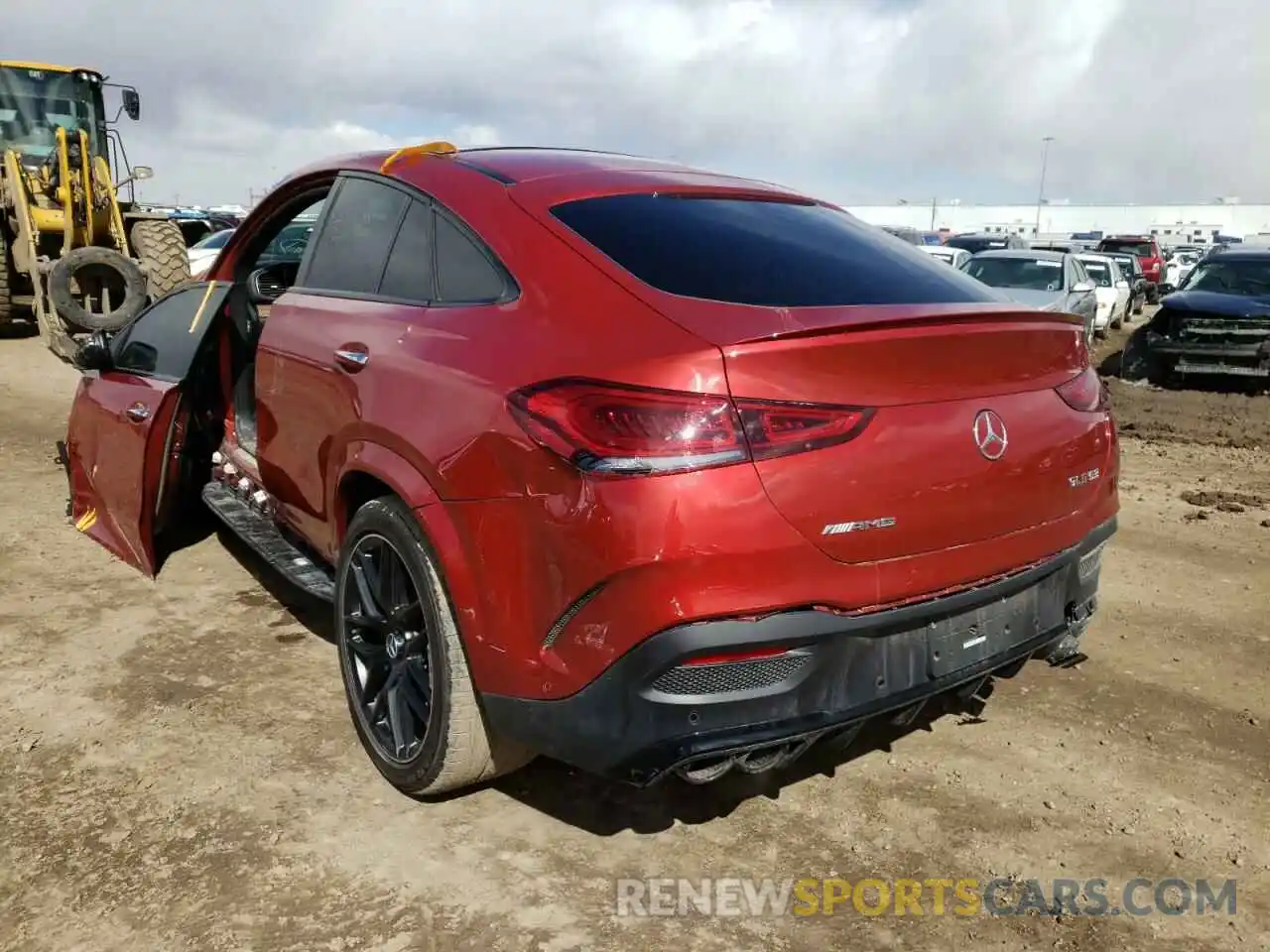 3 Photograph of a damaged car 4JGFD6BB2MA387923 MERCEDES-BENZ GLE-CLASS 2021