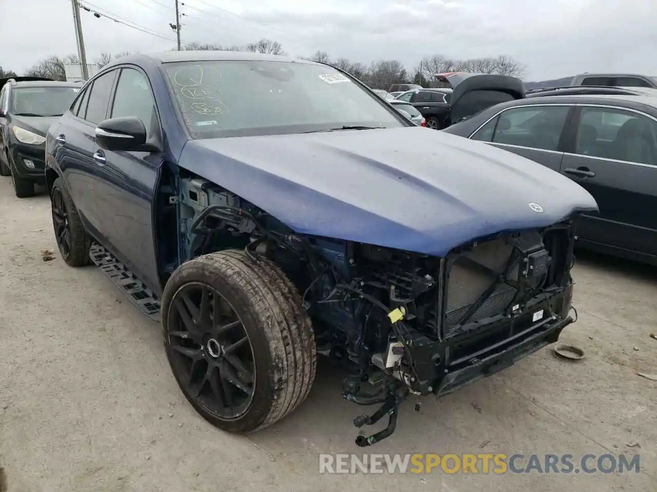 1 Photograph of a damaged car 4JGFD6BB2MA538226 MERCEDES-BENZ GLE-CLASS 2021