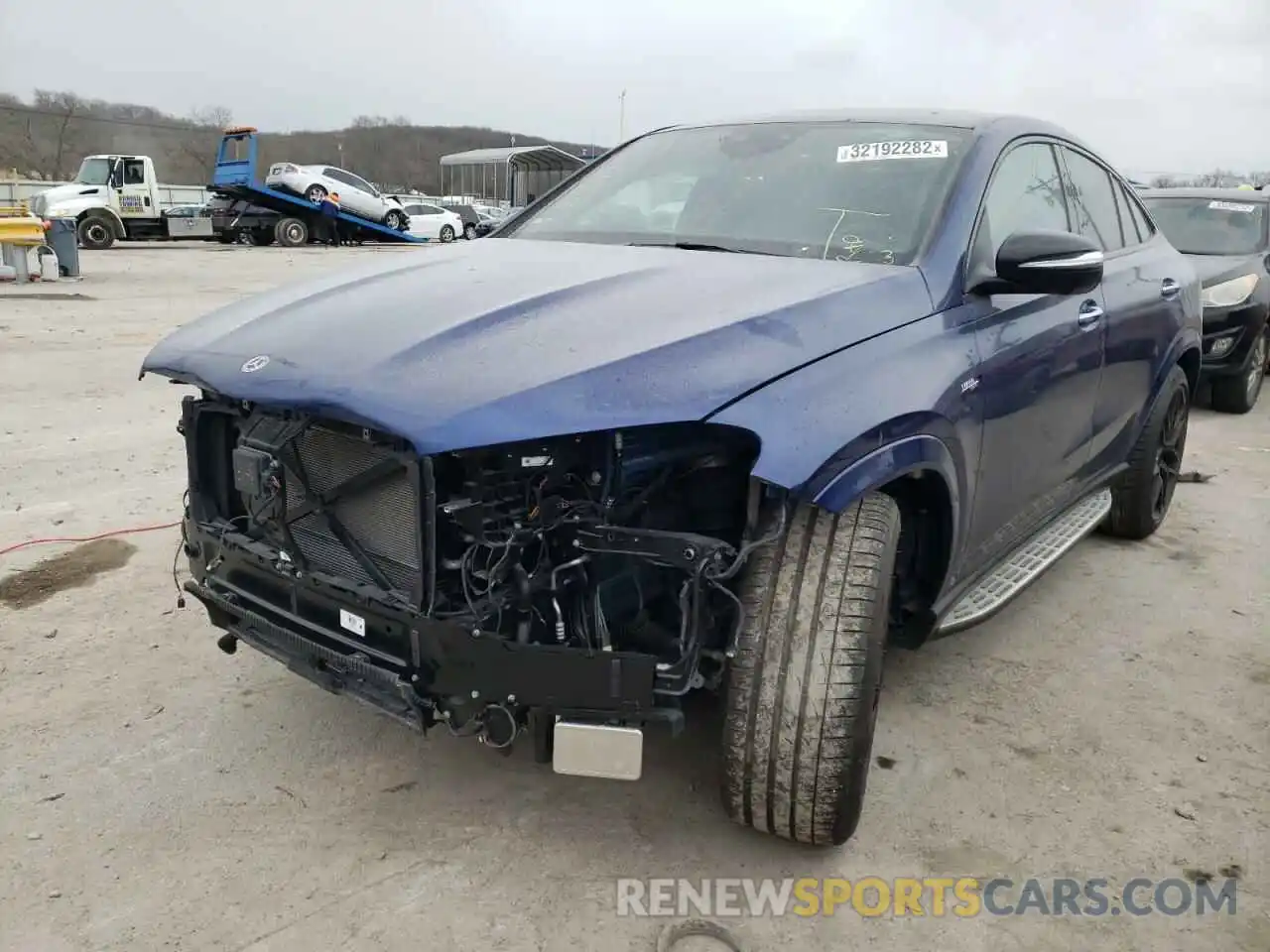 2 Photograph of a damaged car 4JGFD6BB2MA538226 MERCEDES-BENZ GLE-CLASS 2021