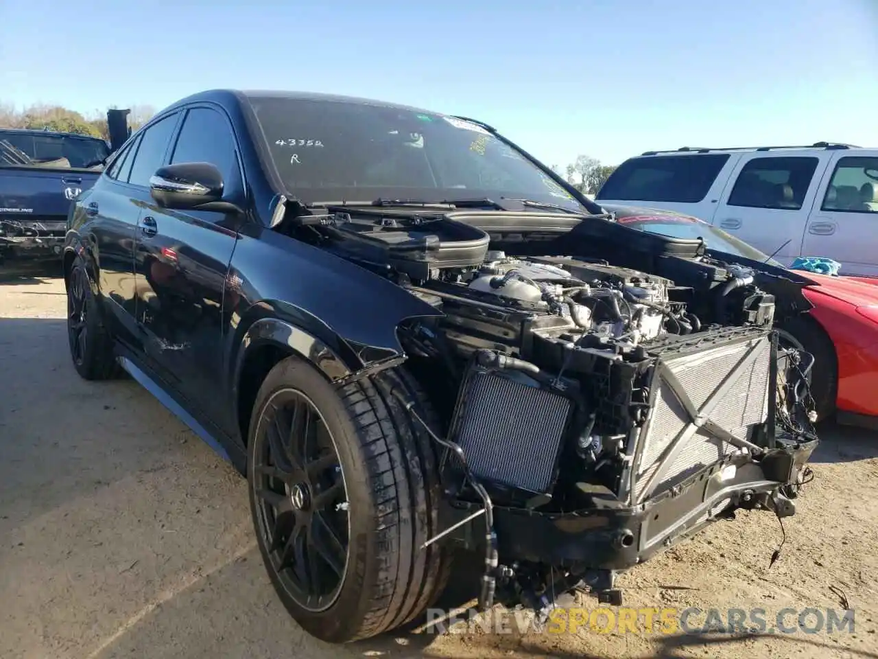 1 Photograph of a damaged car 4JGFD6BB2MA571727 MERCEDES-BENZ GLE-CLASS 2021