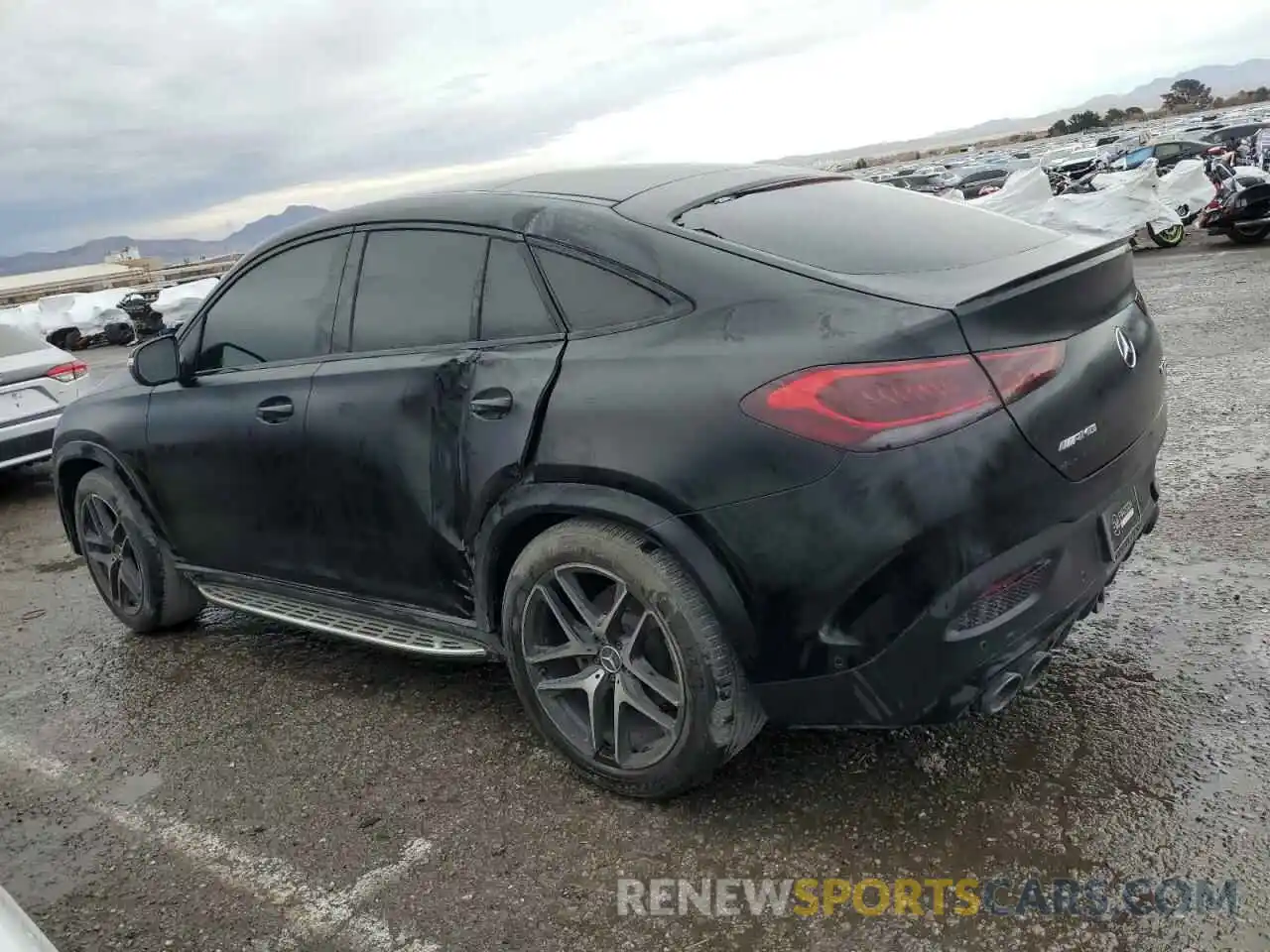 2 Photograph of a damaged car 4JGFD6BB3MA220518 MERCEDES-BENZ GLE-CLASS 2021