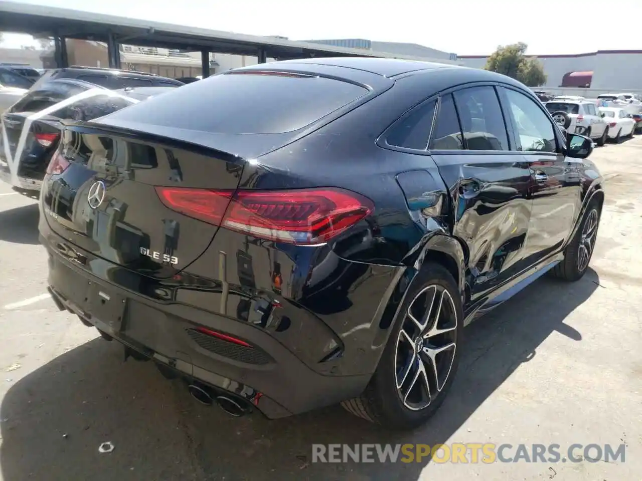 4 Photograph of a damaged car 4JGFD6BB3MA248349 MERCEDES-BENZ GLE-CLASS 2021