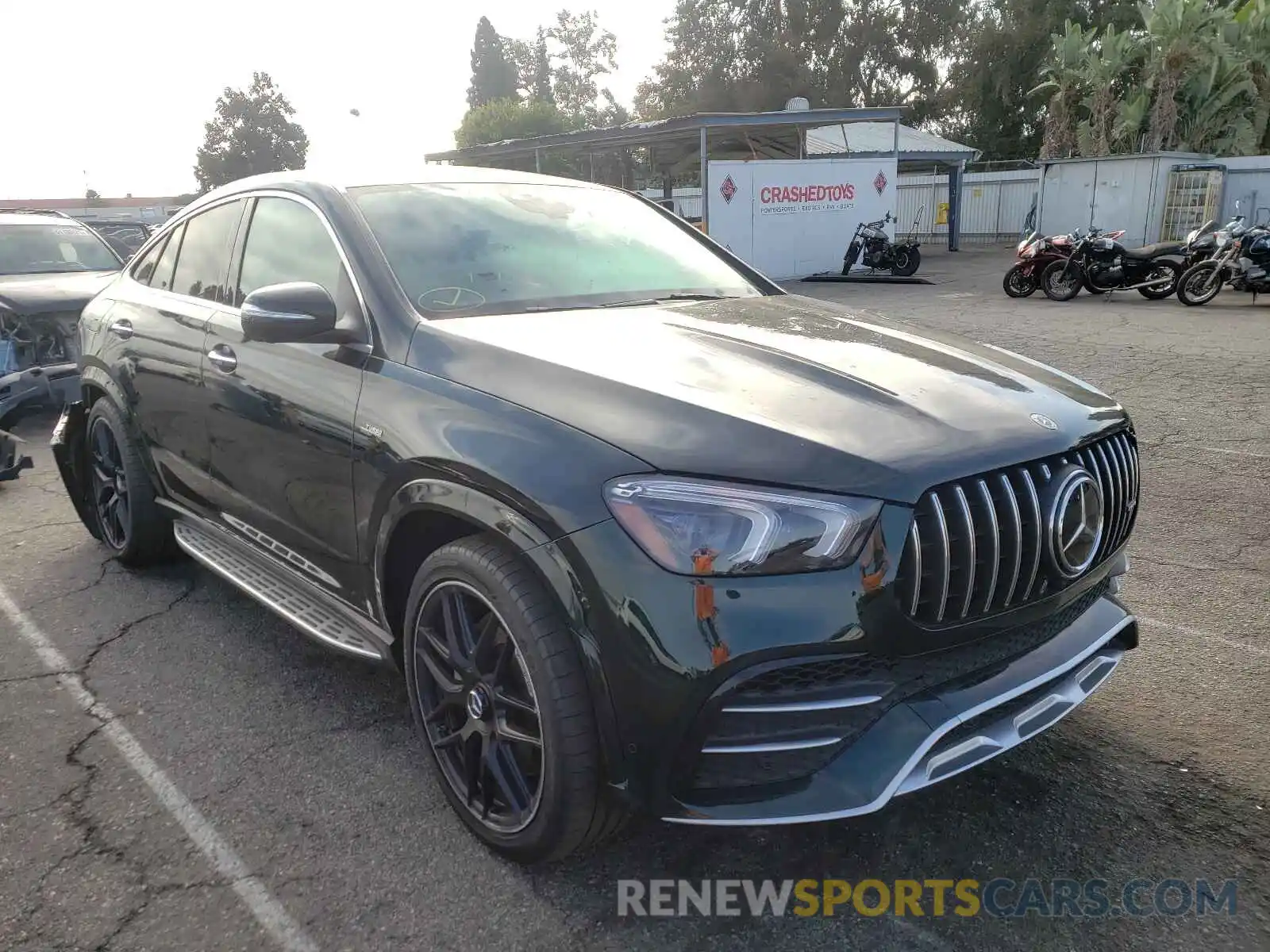 1 Photograph of a damaged car 4JGFD6BB3MA326869 MERCEDES-BENZ GLE-CLASS 2021