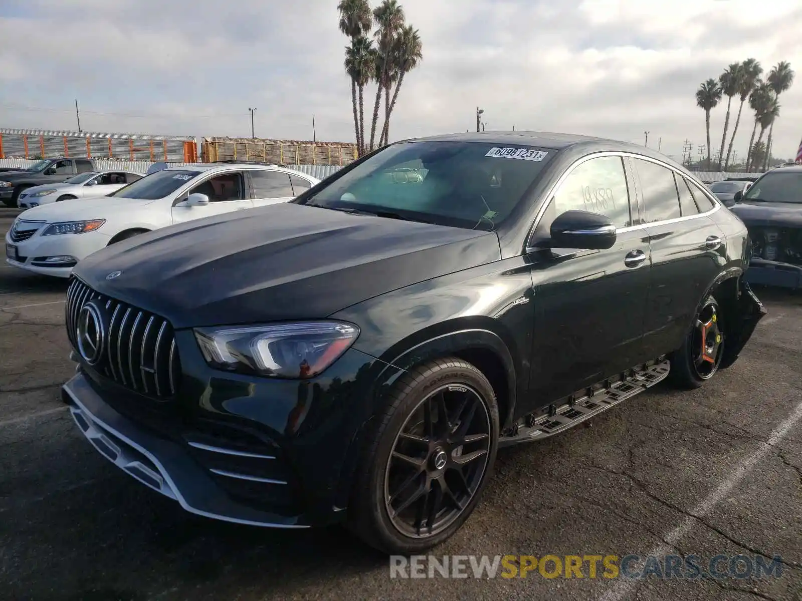 2 Photograph of a damaged car 4JGFD6BB3MA326869 MERCEDES-BENZ GLE-CLASS 2021