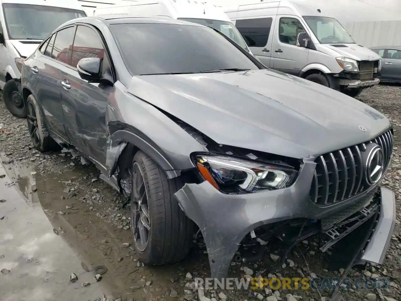 1 Photograph of a damaged car 4JGFD6BB3MA507552 MERCEDES-BENZ GLE-CLASS 2021